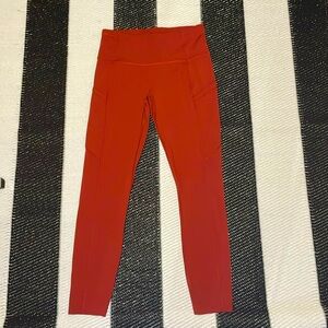 Orange Lululemon Leggings